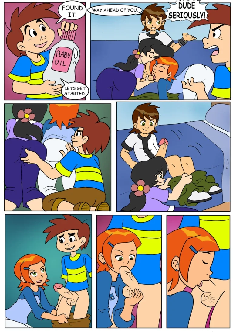 Fun at Kevin's porn comic picture 2