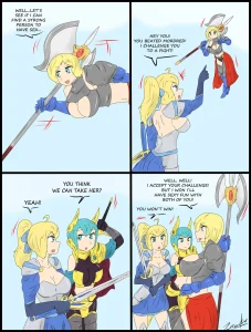 Fun Duel 1-2 porn comic picture 1