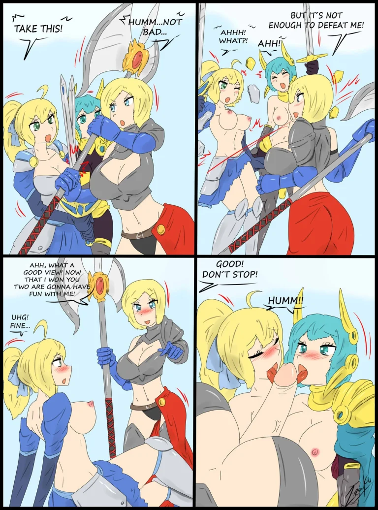 Fun Duel 1-2 porn comic picture 2