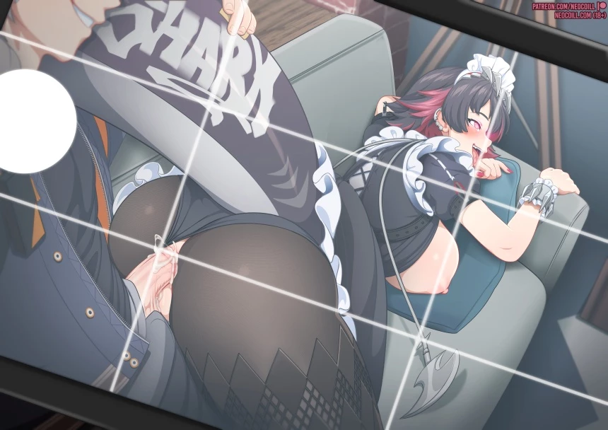 Fun time with my sexy maid porn comic picture 9