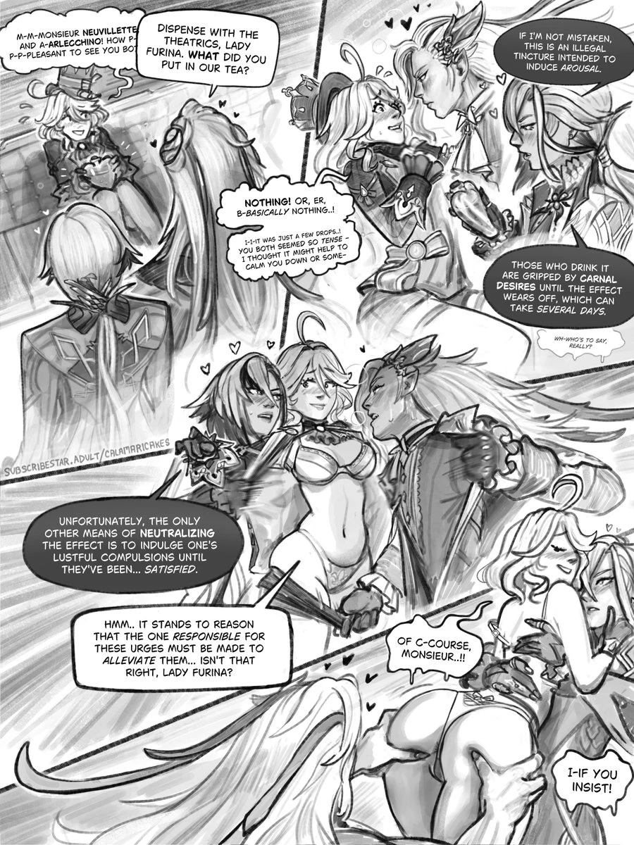 Furina the Pervert's Weekend porn comic picture 9