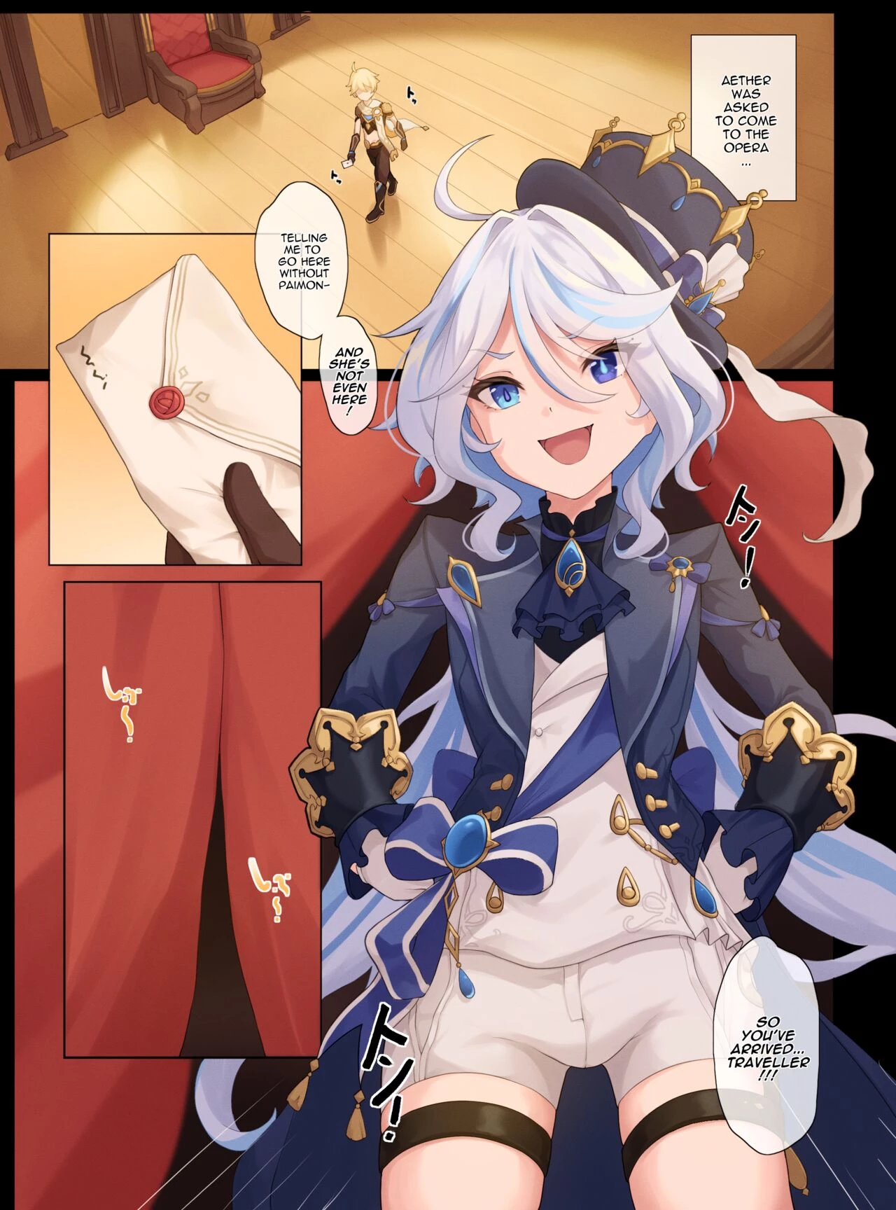 Furina's Challenge porn comic picture 3