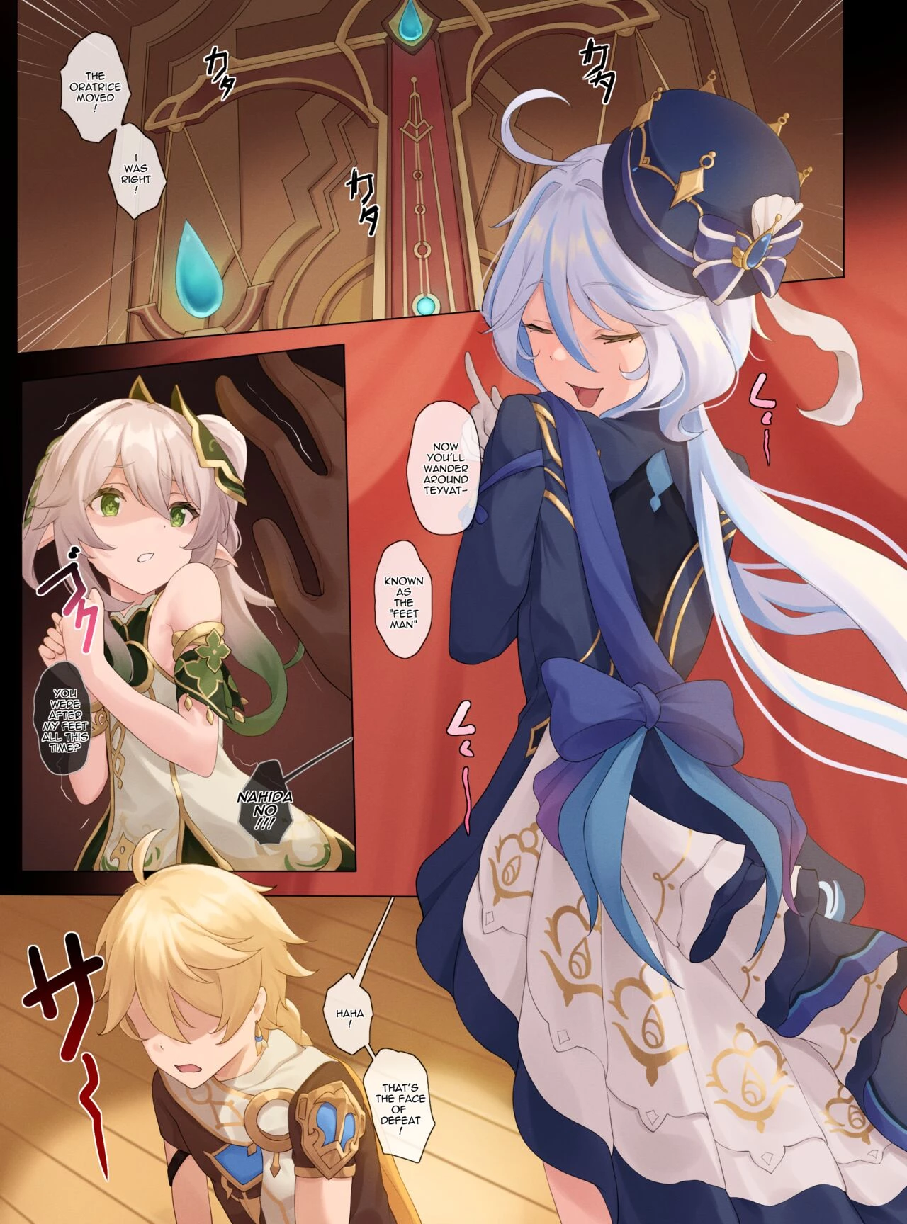 Furina's Challenge porn comic picture 7