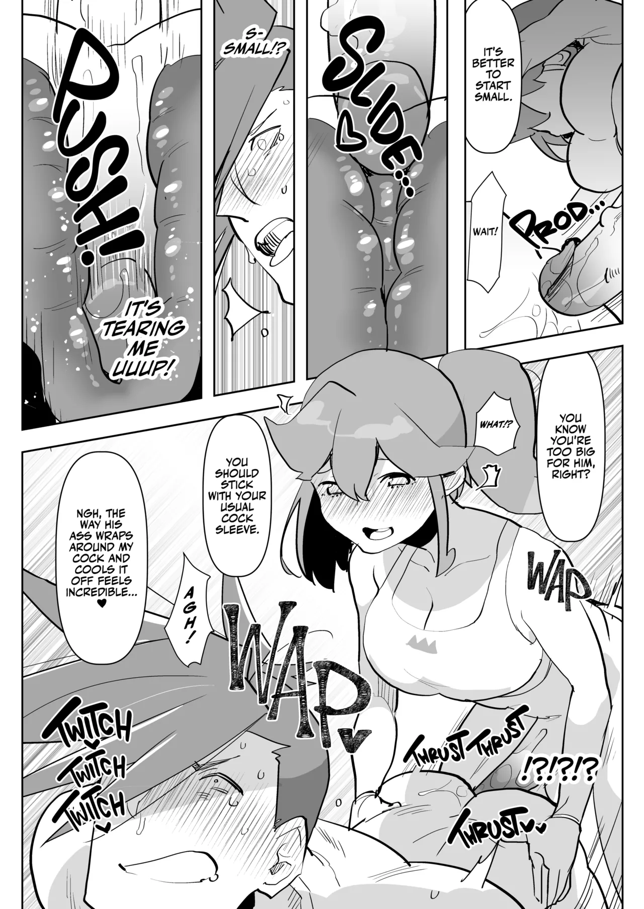 Futa Extinguisher | Futanari x Otoko no Hon porn comic picture 13