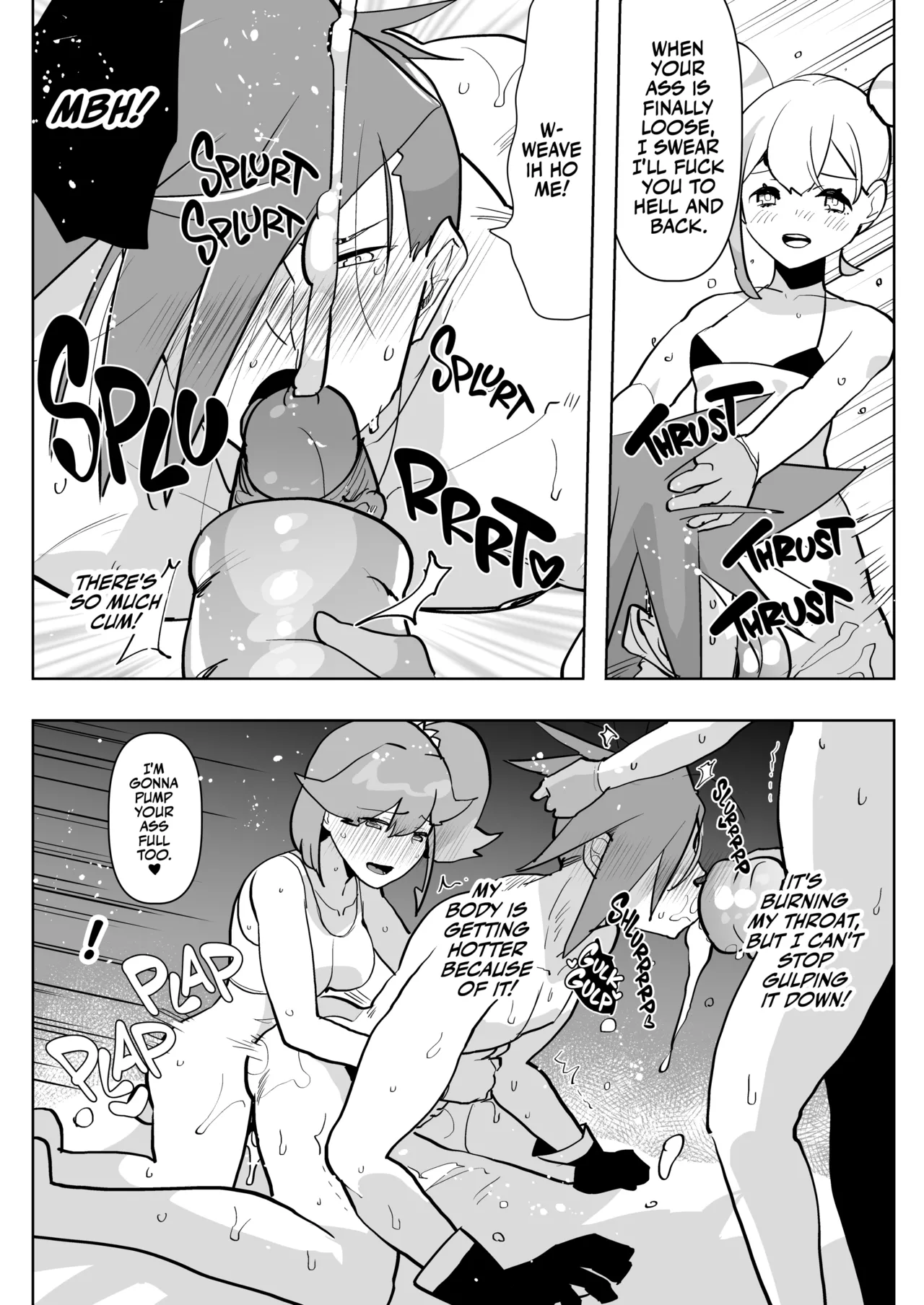 Futa Extinguisher | Futanari x Otoko no Hon porn comic picture 16
