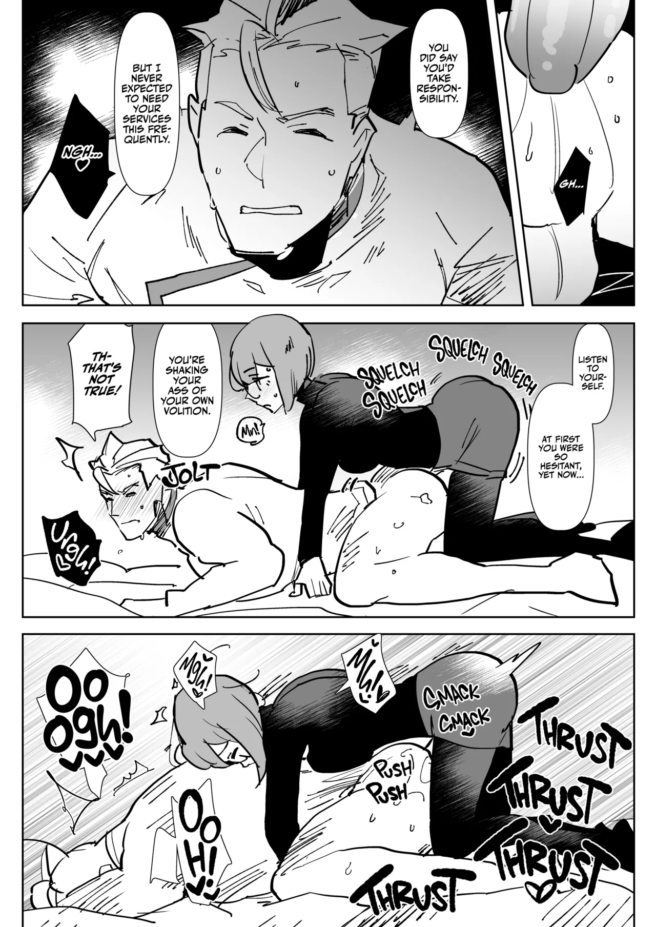 Futa Extinguisher | Futanari x Otoko no Hon porn comic picture 20