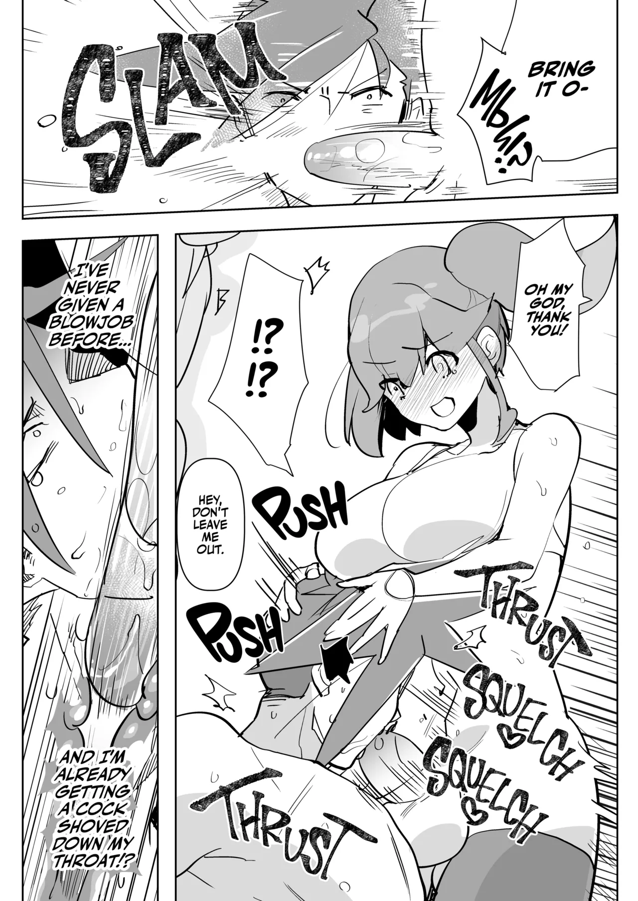 Futa Extinguisher | Futanari x Otoko no Hon porn comic picture 6