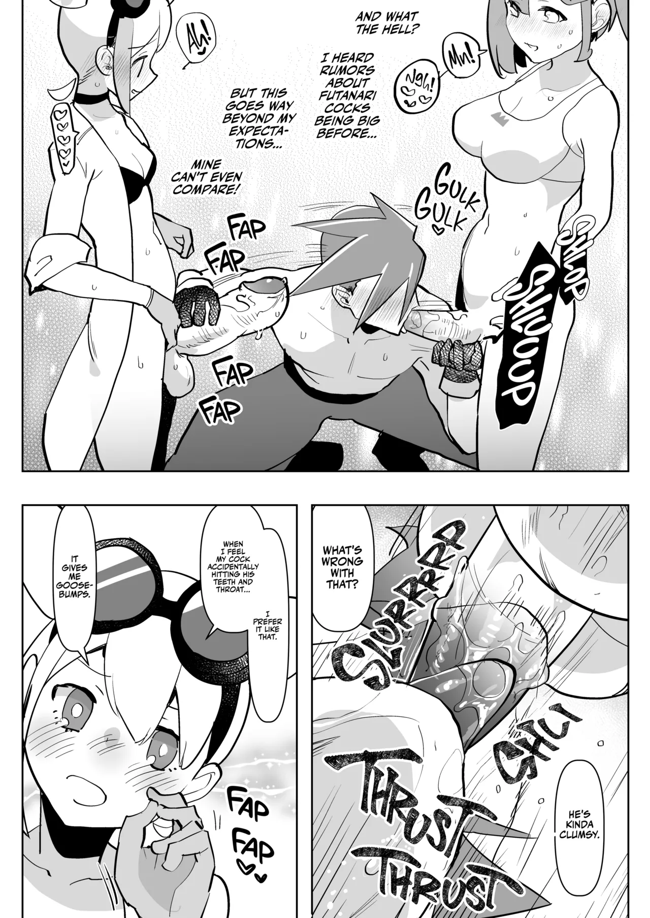 Futa Extinguisher | Futanari x Otoko no Hon porn comic picture 7