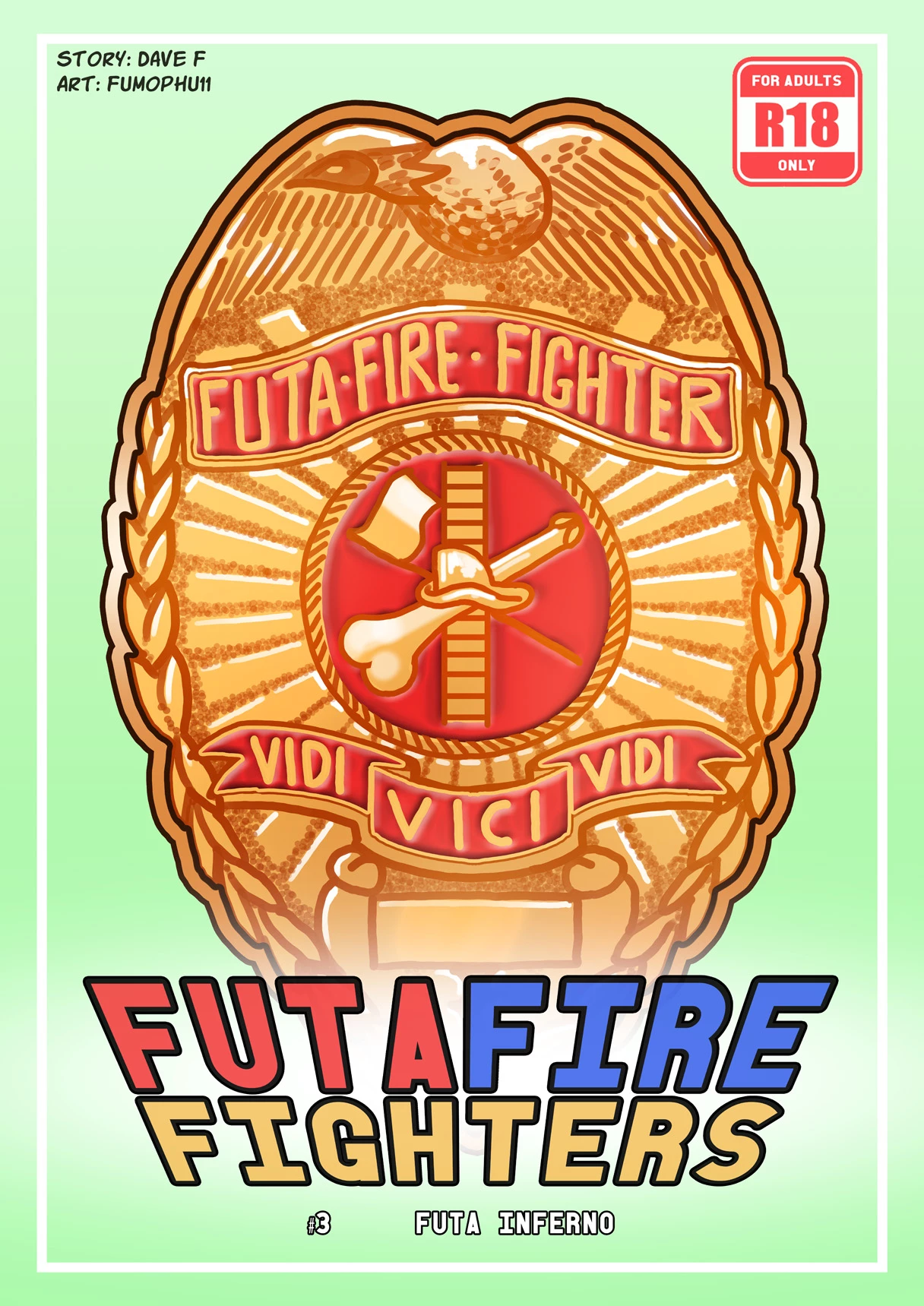 Futa FireFighters 3: Futa Inferno porn comic picture 1