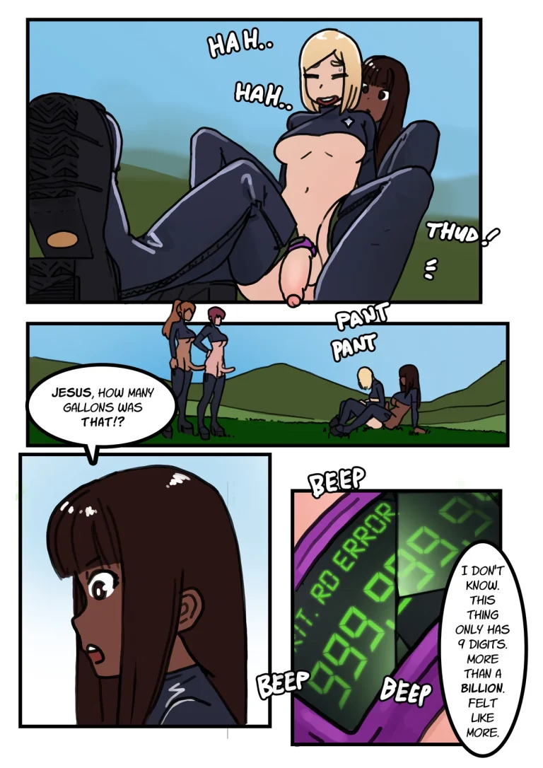 Futa FireFighters 3: Futa Inferno porn comic picture 16