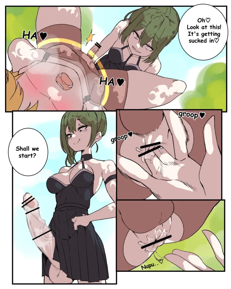 Futa Yu-beru porn comic picture 4