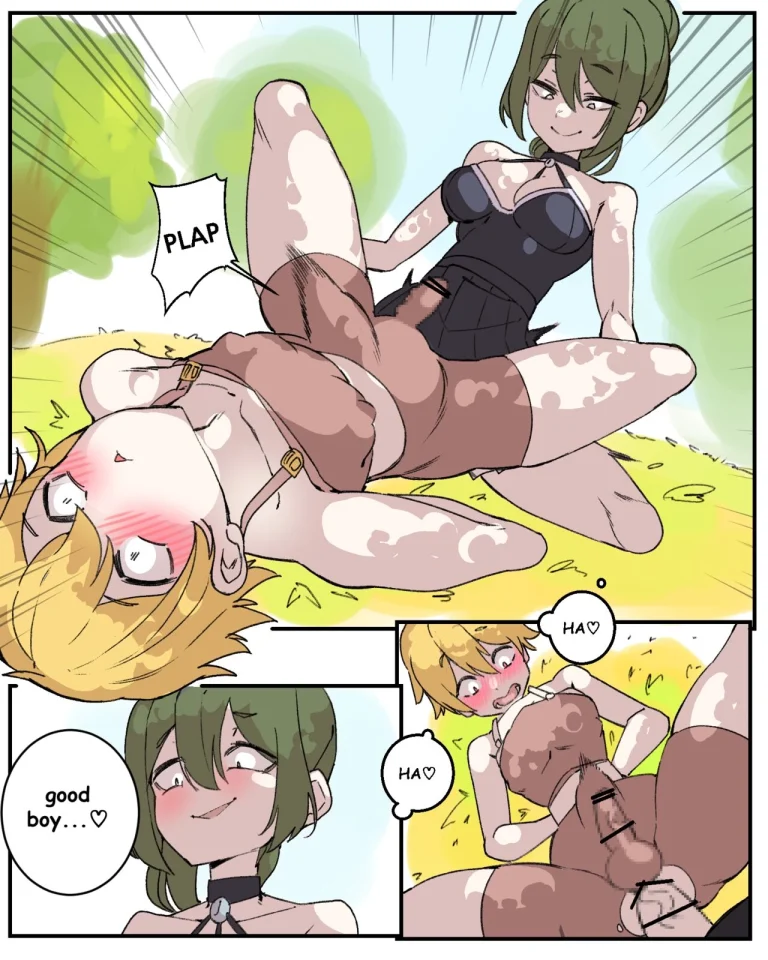 Futa Yu-beru porn comic picture 6