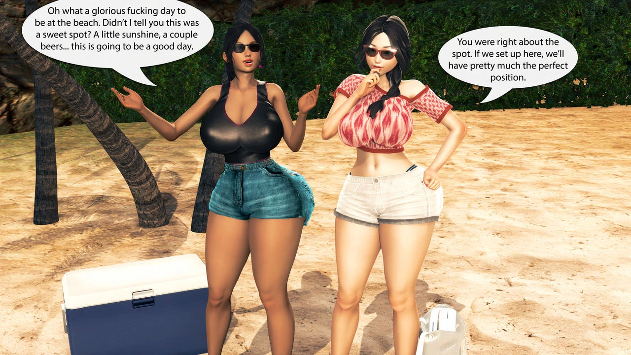 Futalife - Beach Bums porn comic picture 2