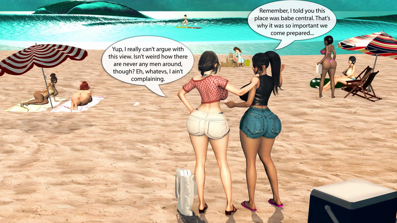 Futalife - Beach Bums porn comic picture 3