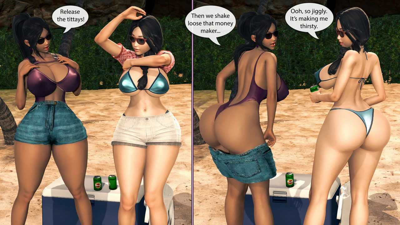 Futalife - Beach Bums porn comic picture 6