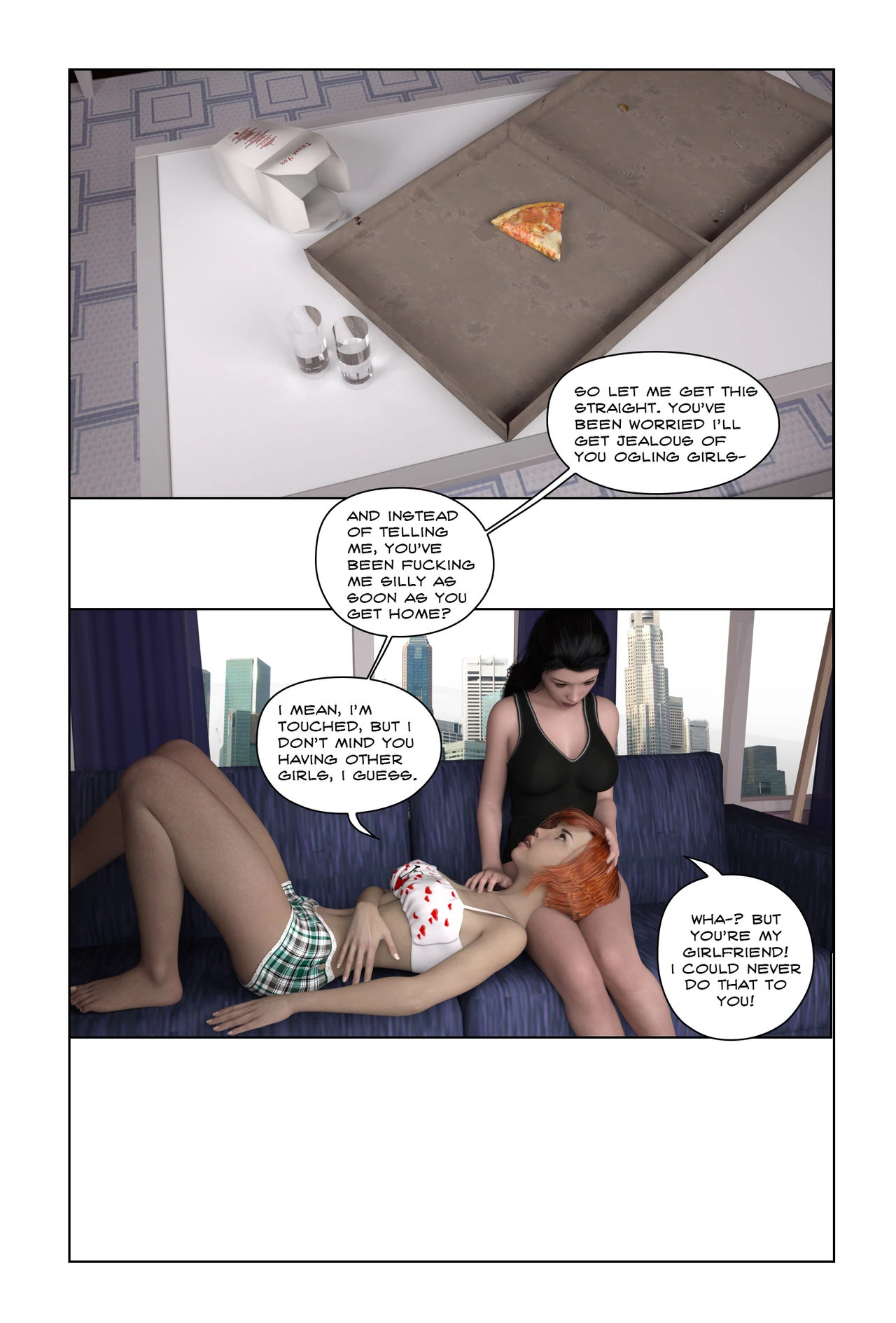 Futanari Comic 2 porn comic picture 19