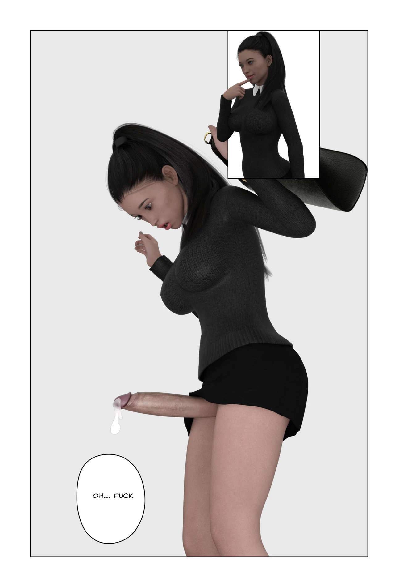 Futanari Comic 2 porn comic picture 4