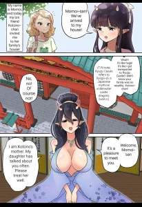 Futanari x Oni Mother and Daughter porn comic picture 1