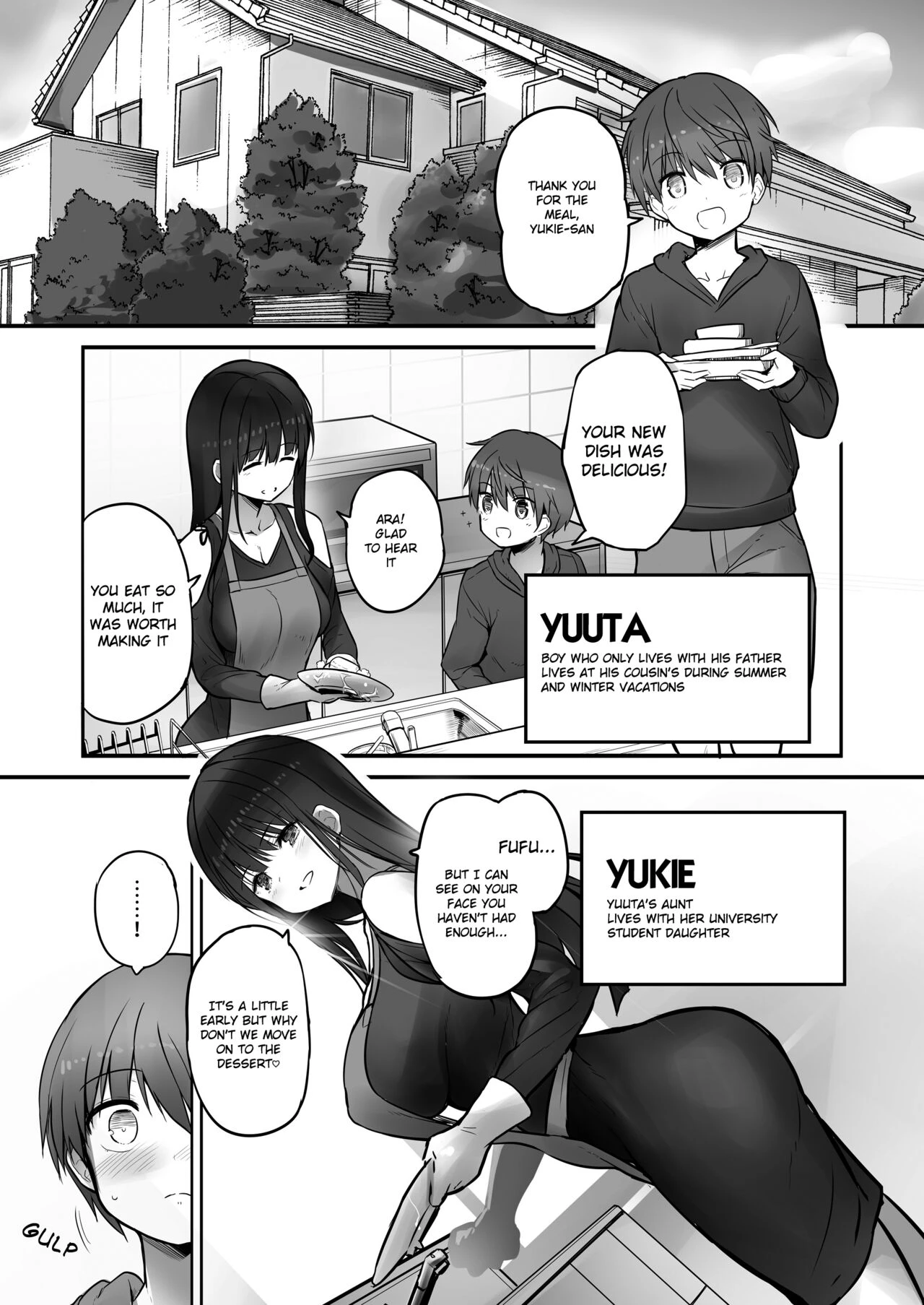 Futanari Yukie-San To Naisho No Nyoudoukan porn comic picture 3