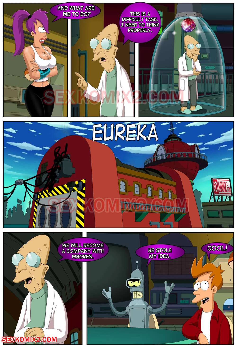Futurama: Interplanetary Sex porn comic picture 3