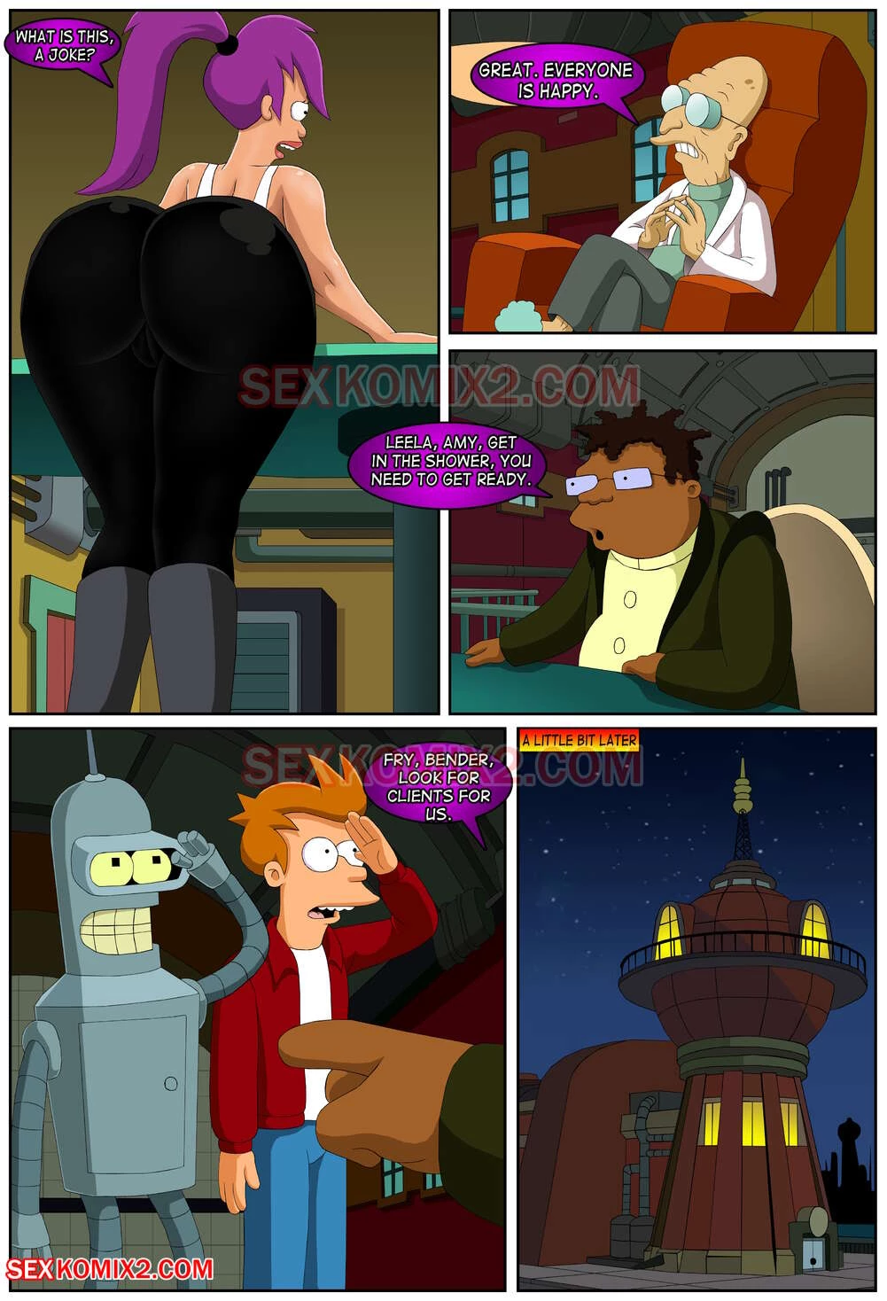 Futurama: Interplanetary Sex porn comic picture 5