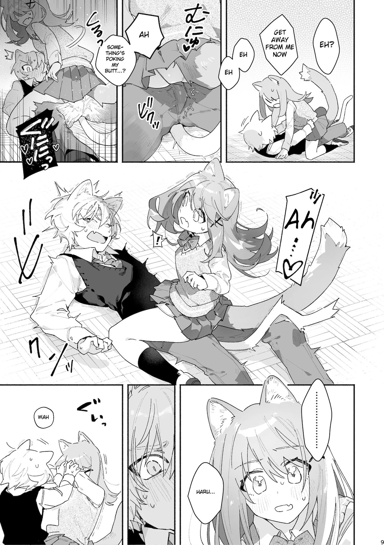 Ga Uke. Neko-chan x Neko-kun porn comic picture 10