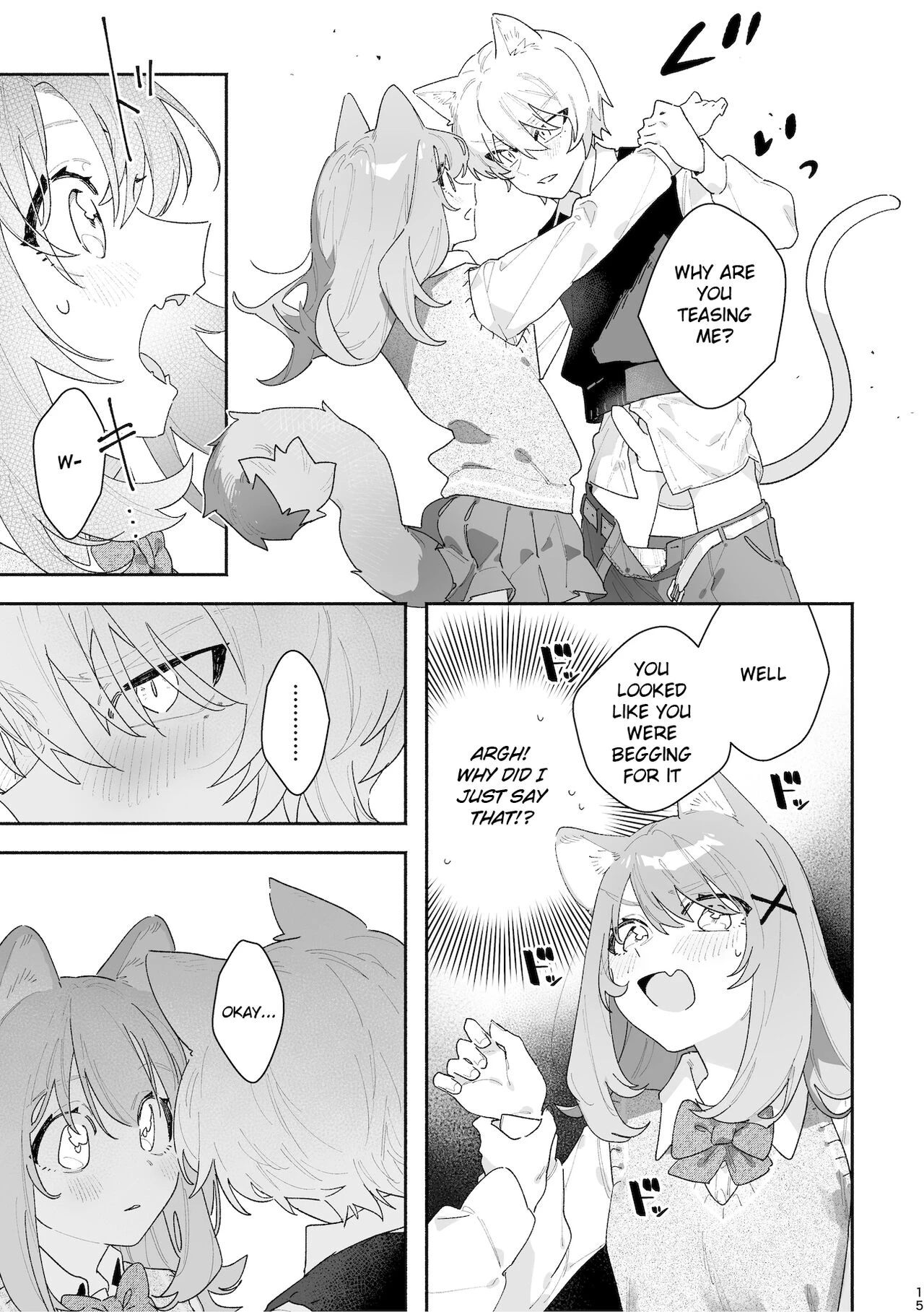 Ga Uke. Neko-chan x Neko-kun porn comic picture 16