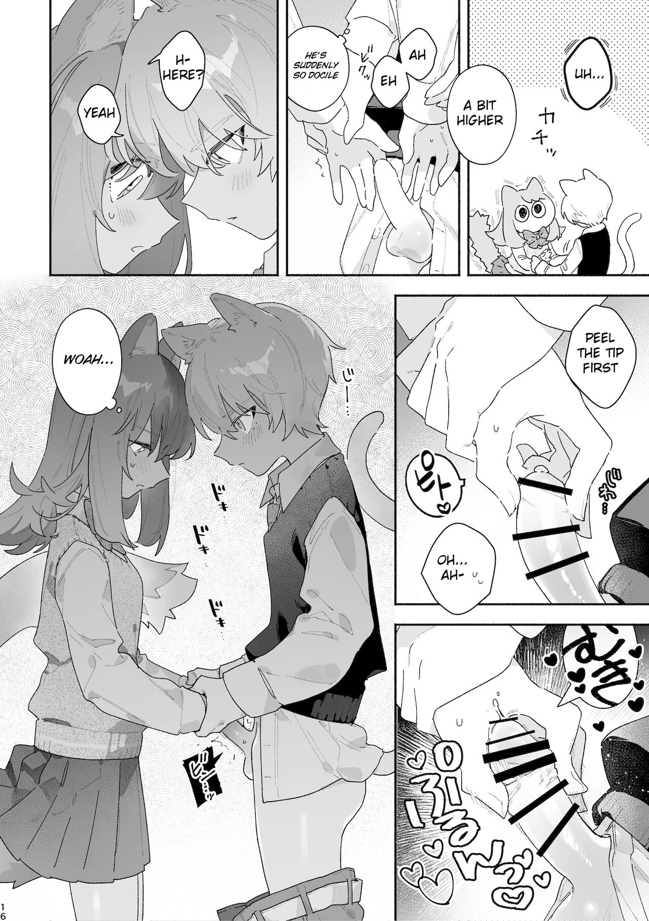 Ga Uke. Neko-chan x Neko-kun porn comic picture 17