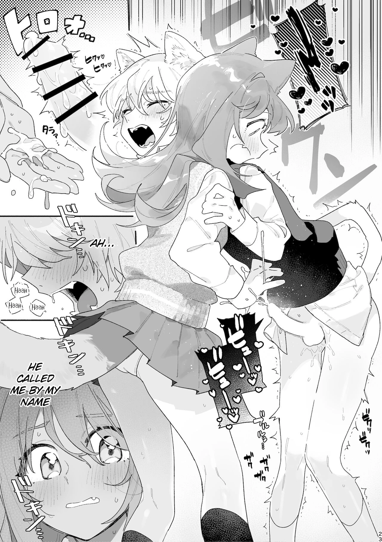 Ga Uke. Neko-chan x Neko-kun porn comic picture 24