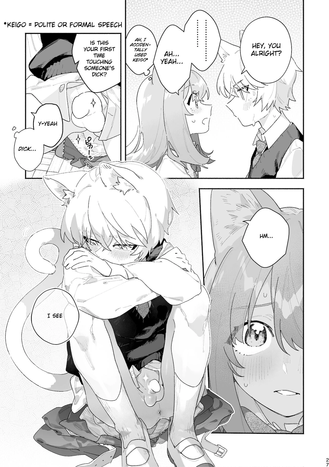Ga Uke. Neko-chan x Neko-kun porn comic picture 28