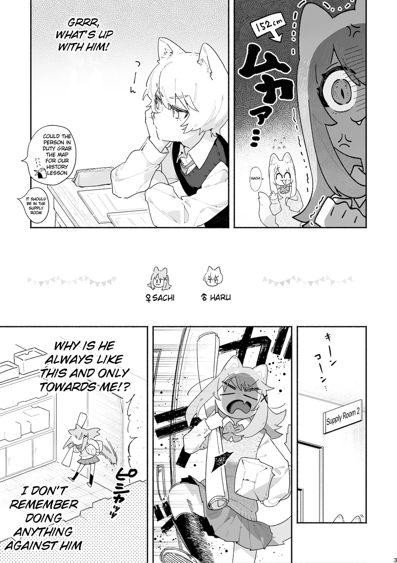 Ga Uke. Neko-chan x Neko-kun porn comic picture 4
