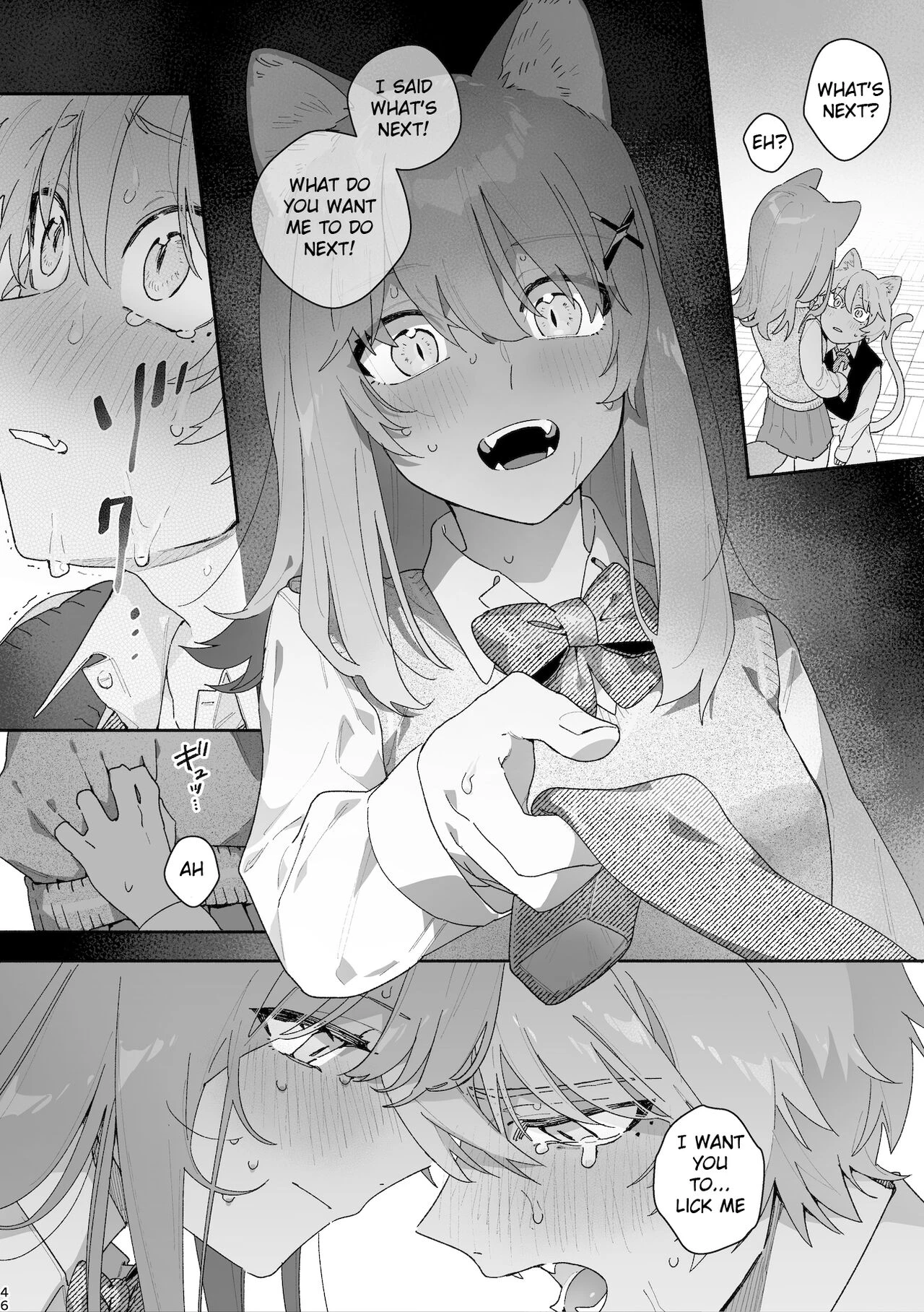 Ga Uke. Neko-chan x Neko-kun porn comic picture 47