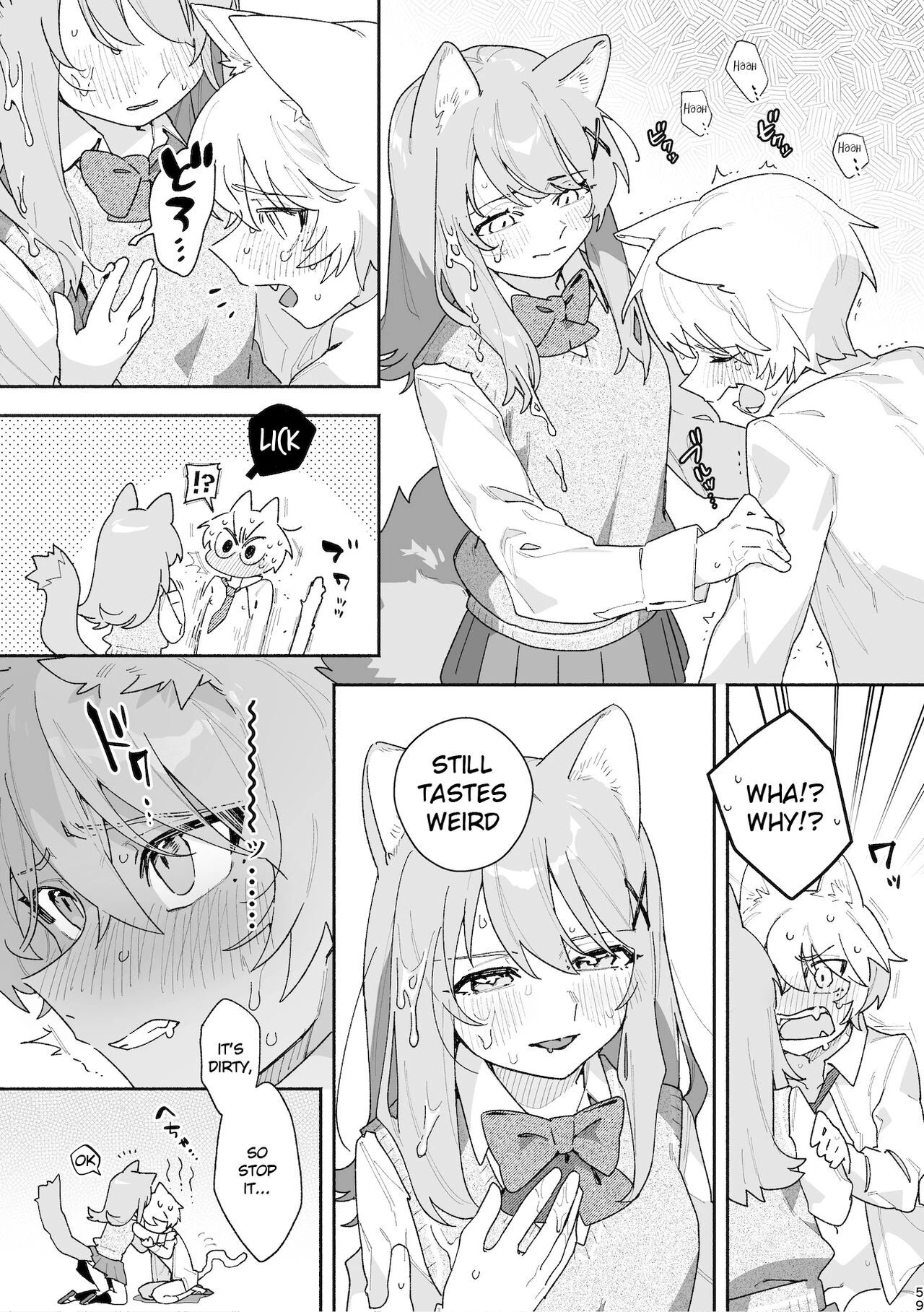Ga Uke. Neko-chan x Neko-kun porn comic picture 60