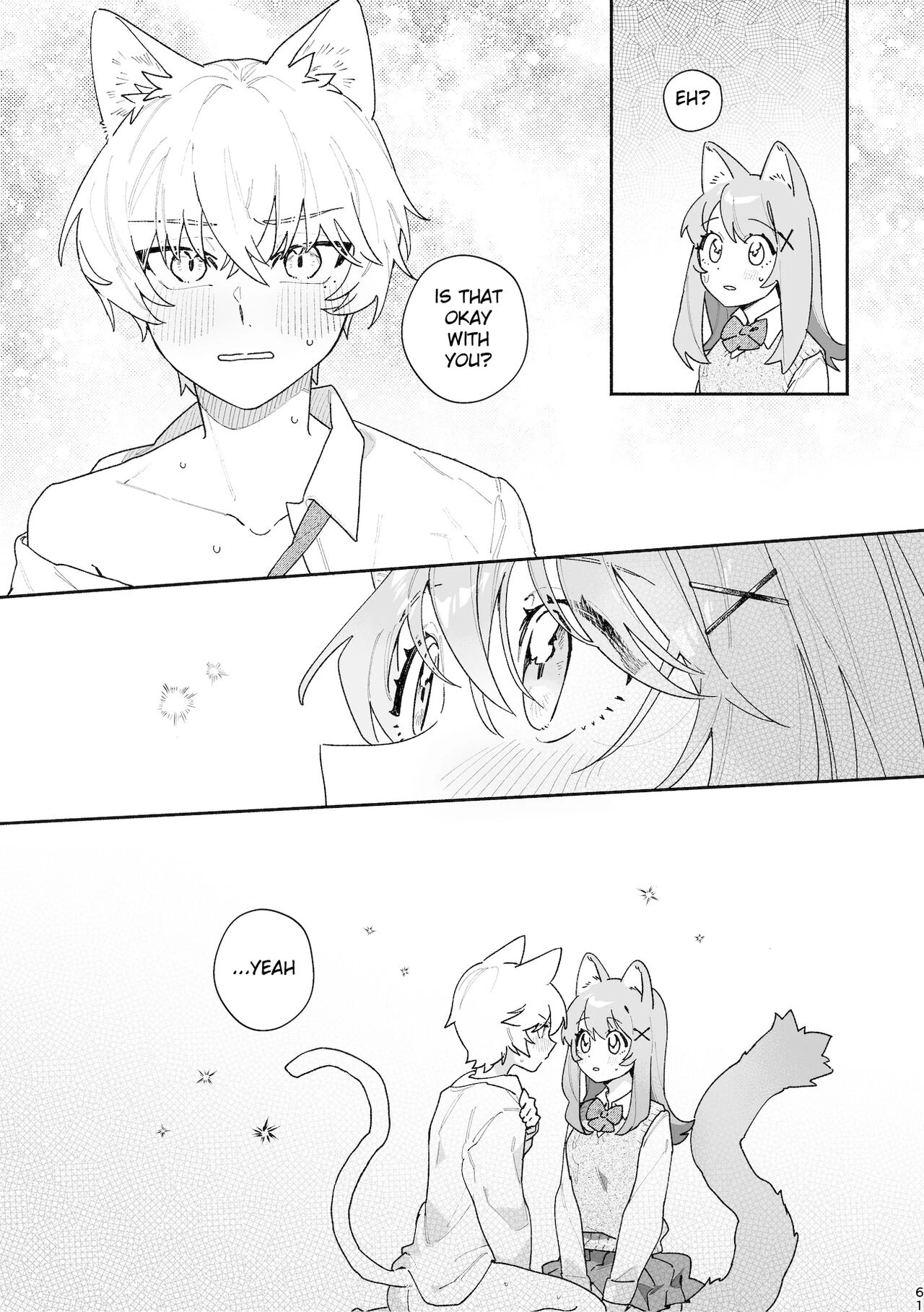 Ga Uke. Neko-chan x Neko-kun porn comic picture 62