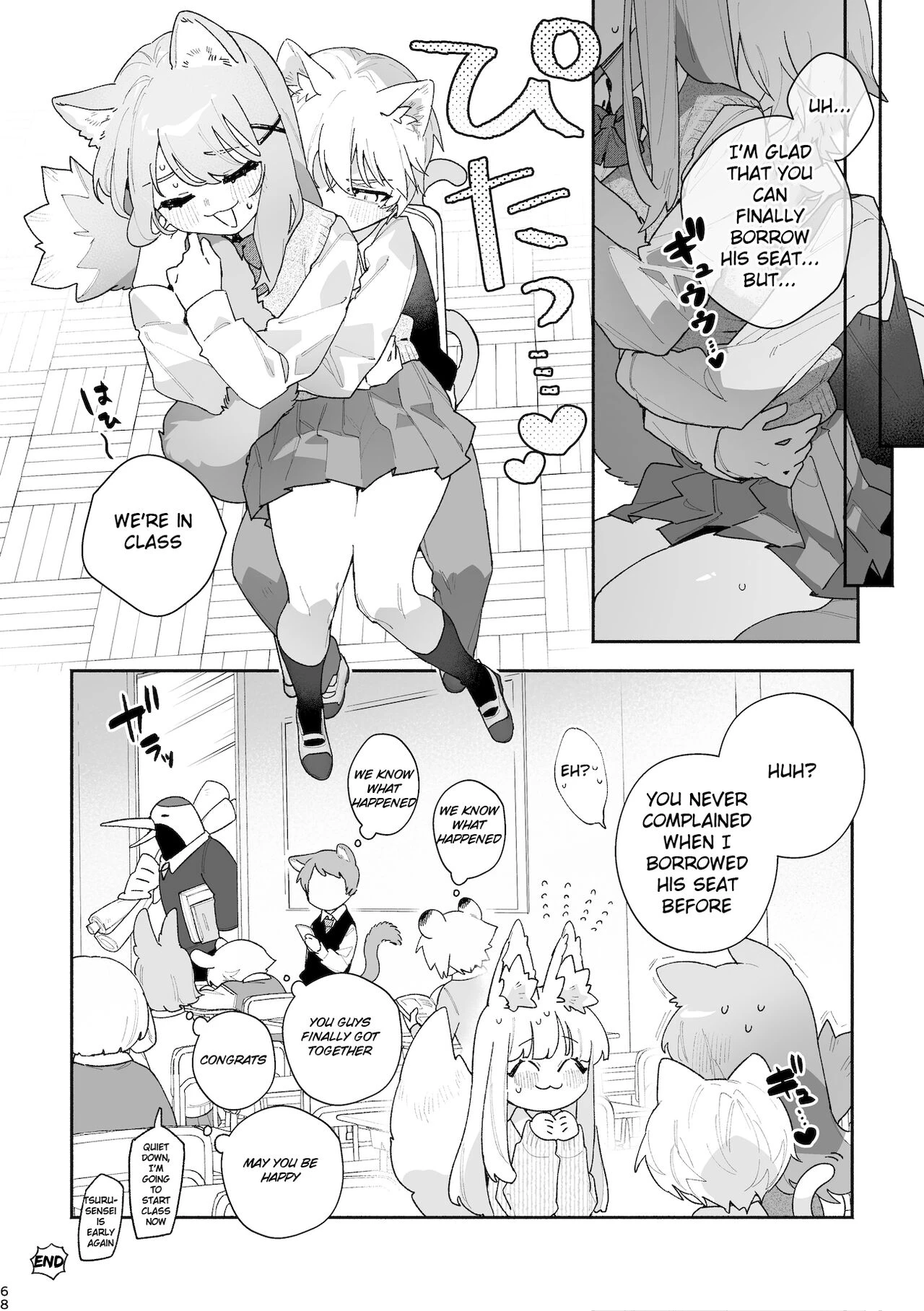 Ga Uke. Neko-chan x Neko-kun porn comic picture 69