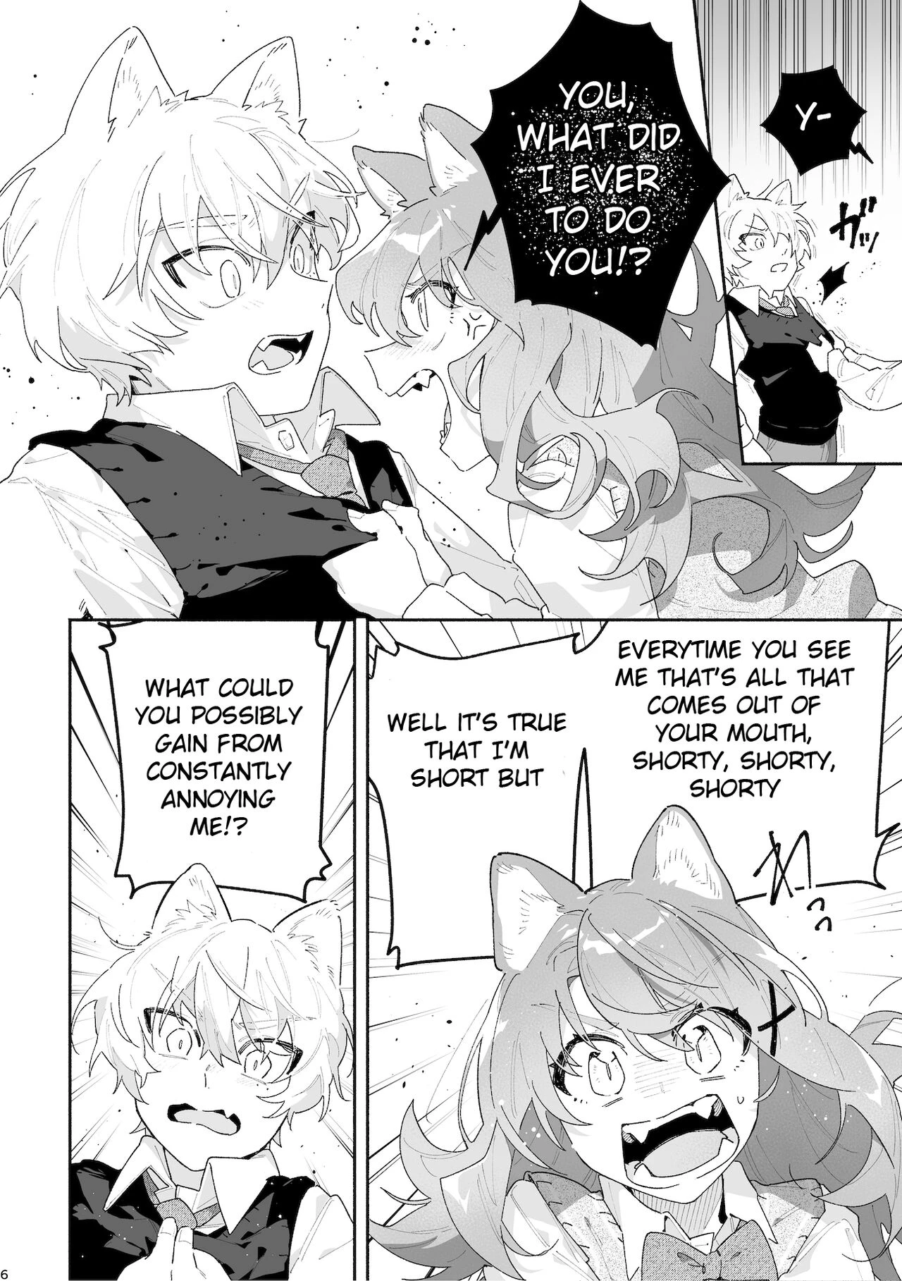 Ga Uke. Neko-chan x Neko-kun porn comic picture 7