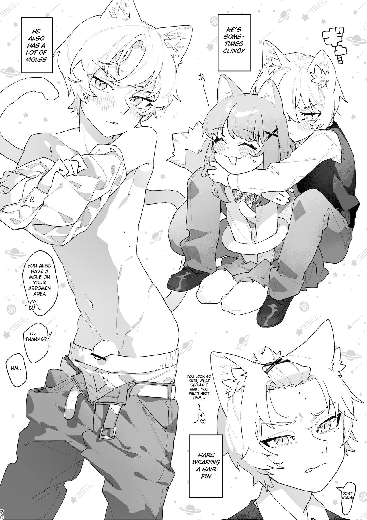 Ga Uke. Neko-chan x Neko-kun porn comic picture 71