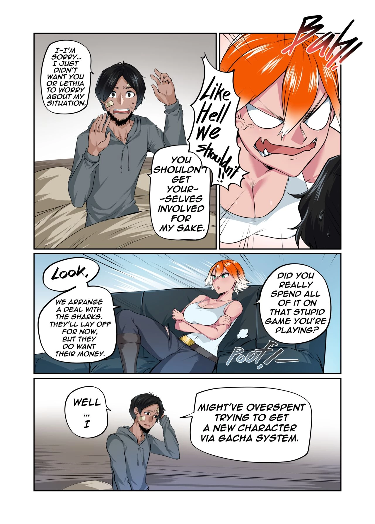 Gacha Tomboy porn comic picture 12