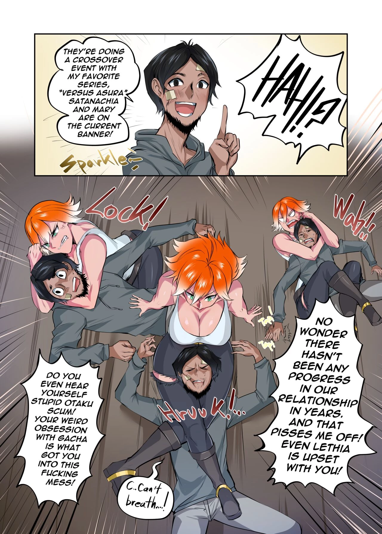 Gacha Tomboy porn comic picture 13