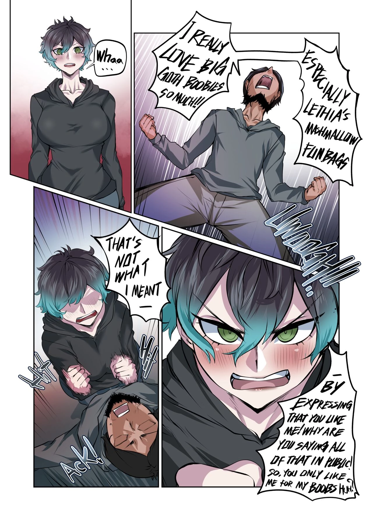 Gacha Tomboy porn comic picture 36