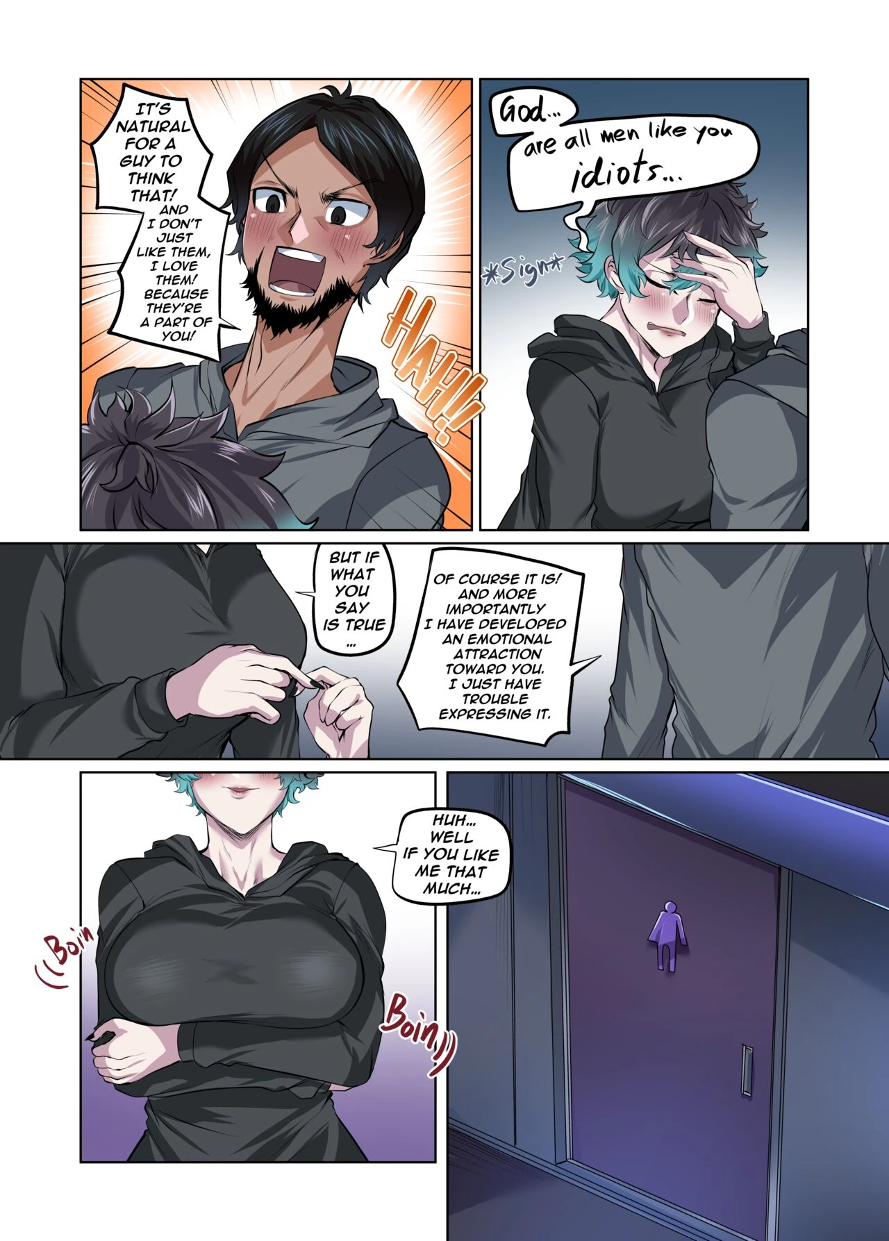 Gacha Tomboy porn comic picture 37