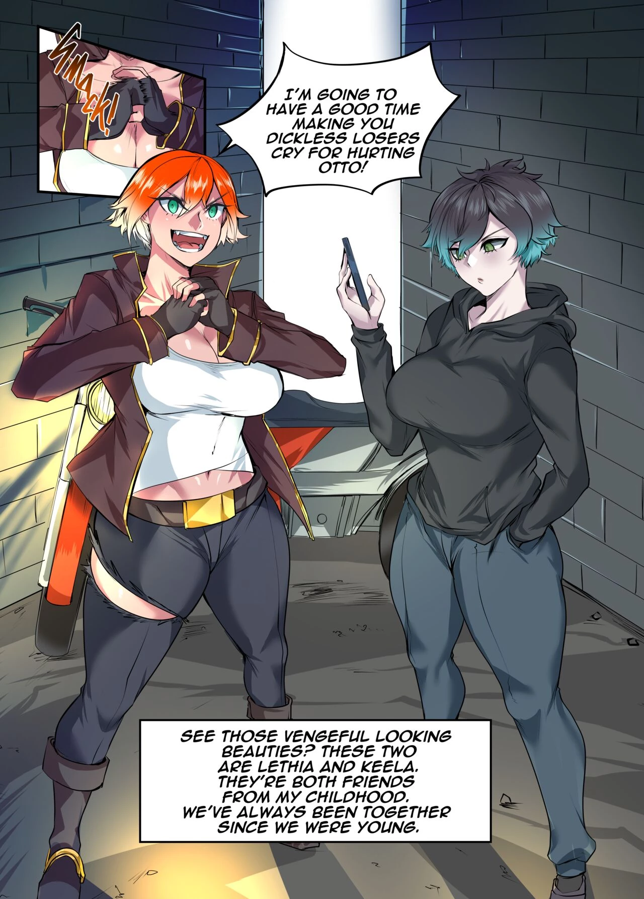 Gacha Tomboy porn comic picture 5