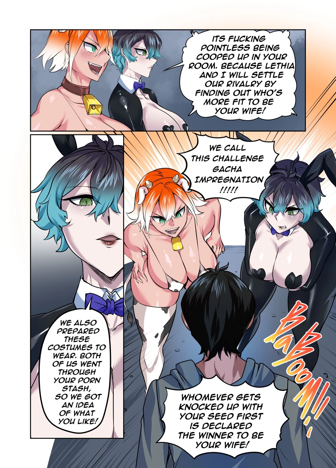 Gacha Tomboy porn comic picture 55