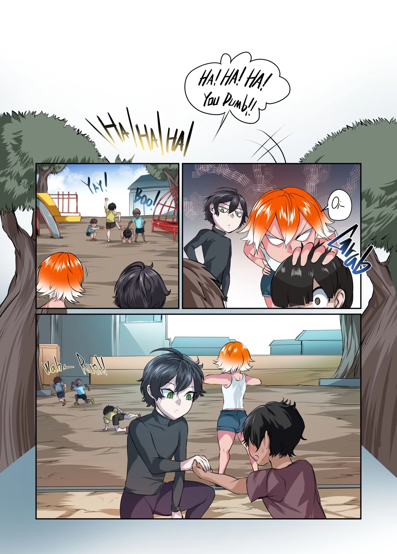 Gacha Tomboy porn comic picture 9
