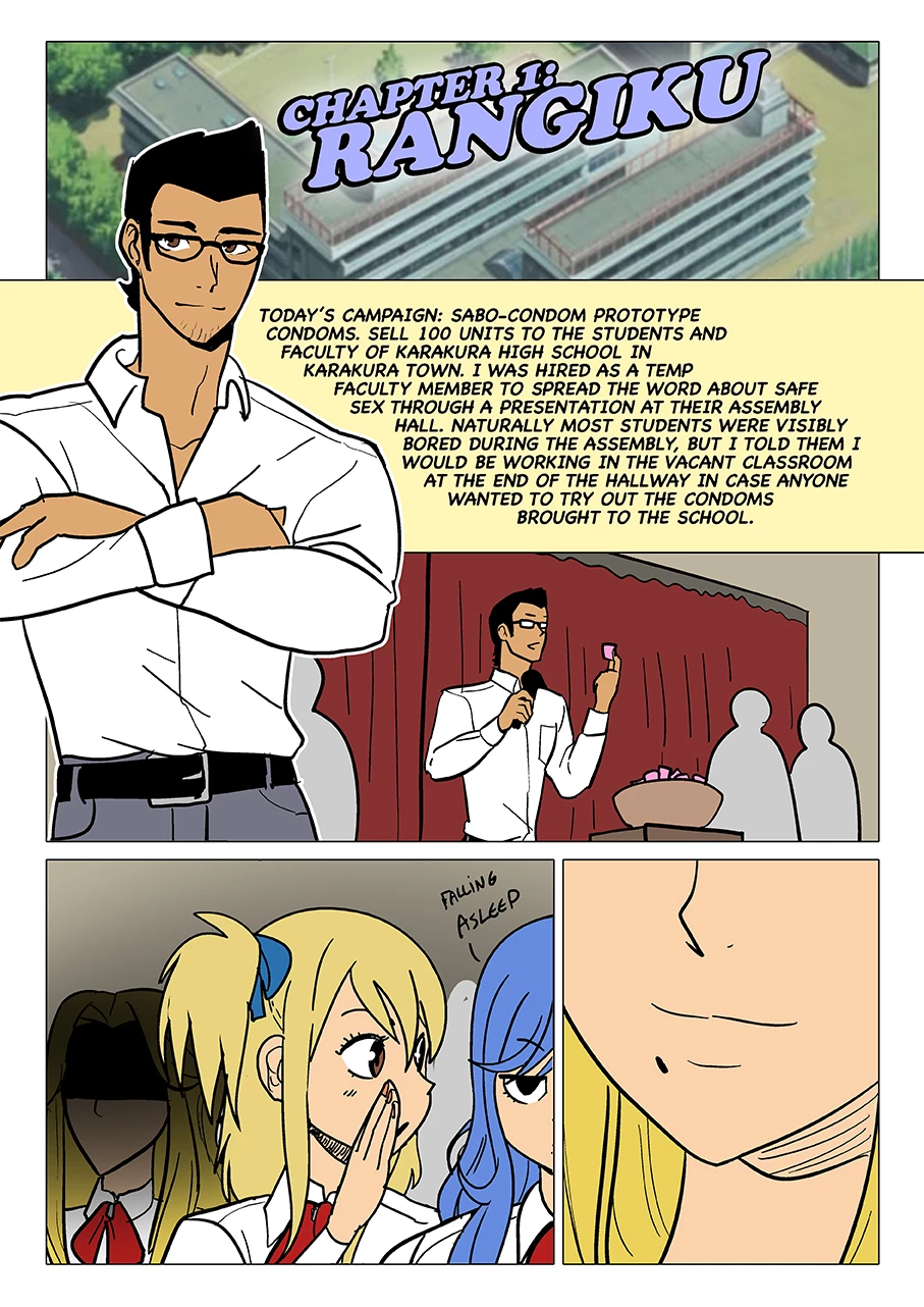 Gairon X Rangiku porn comic picture 2