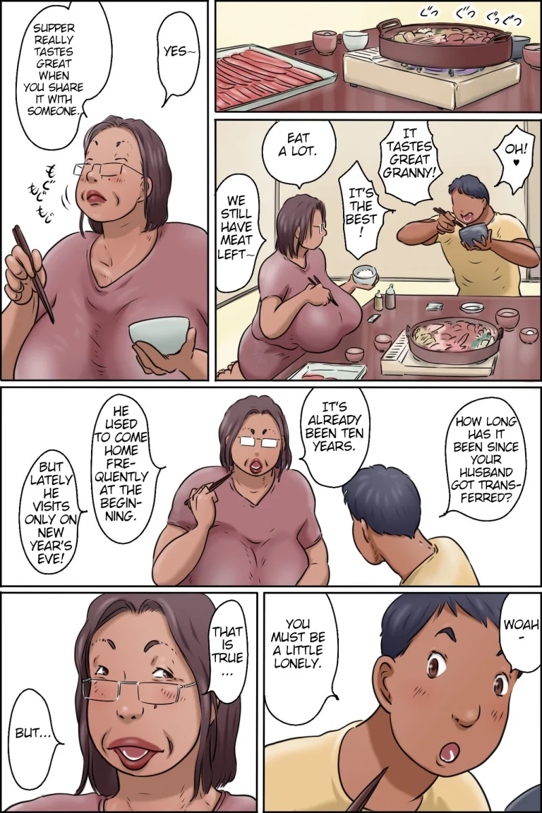 Gakushoku no Oba-chan Kakaku Hikaku-Granny From The School Cafeteria porn comic picture 13