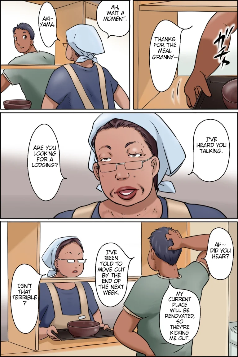 Gakushoku no Oba-chan Kakaku Hikaku-Granny From The School Cafeteria porn comic picture 3