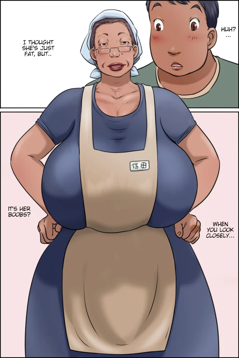Gakushoku no Oba-chan Kakaku Hikaku-Granny From The School Cafeteria porn comic picture 6
