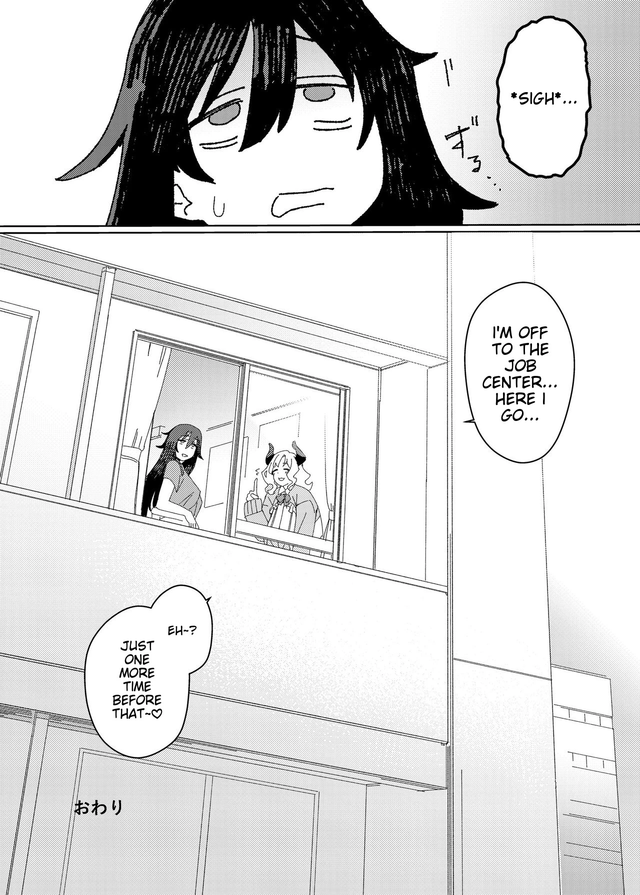 Gal Succubus to Futanari Neet porn comic picture 42