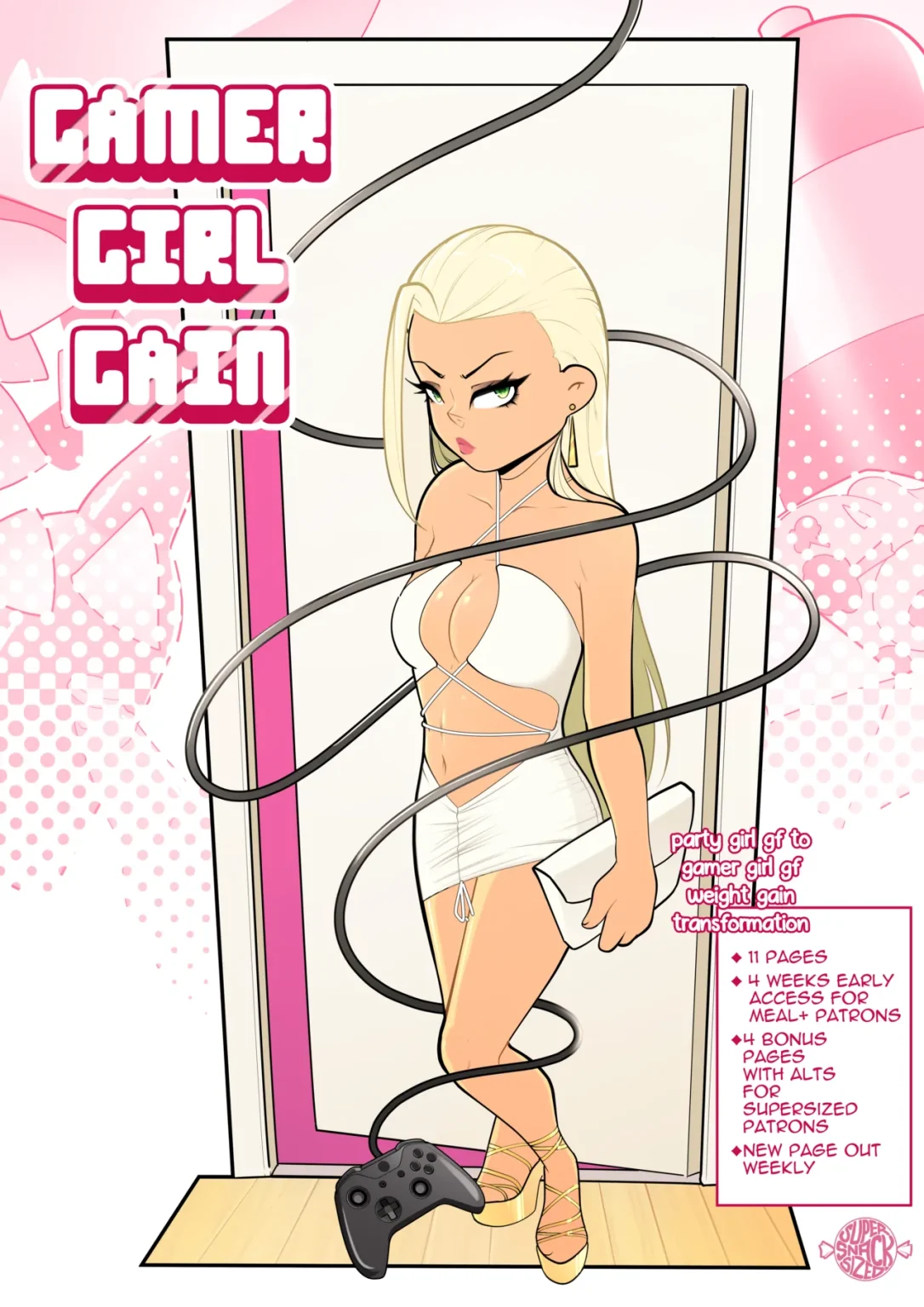 Gamer Girl Gain porn comic picture 1